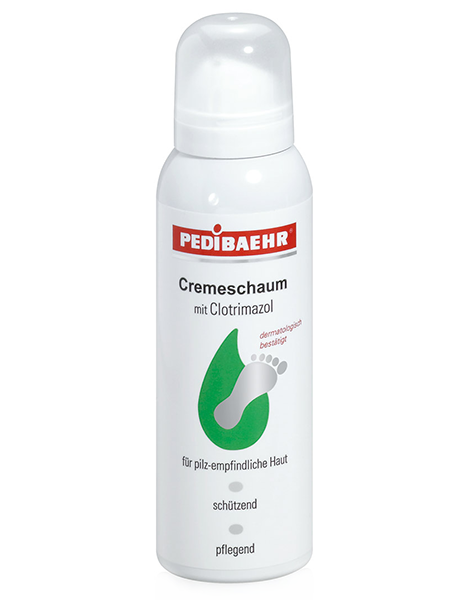 Байер Крем-пена защитная с клотримазолом и 10% мочевиной Baehr PediBaehr Cremeschaum