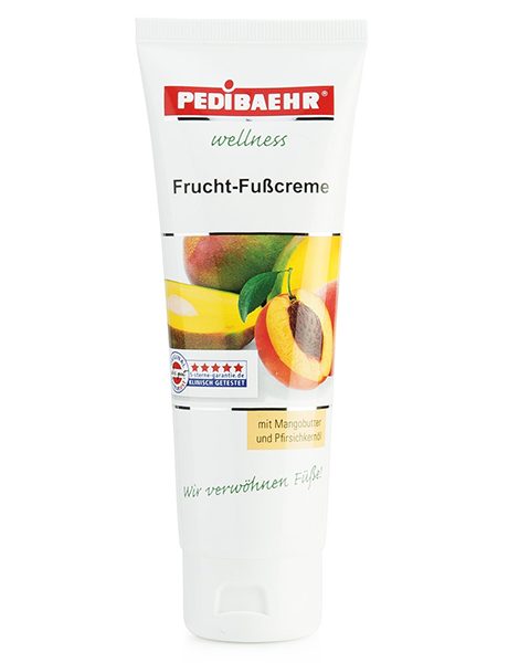 Байер Крем фруктовый с манго и персиковым маслом Baehr PediBaehr Frucht-Fusscreme