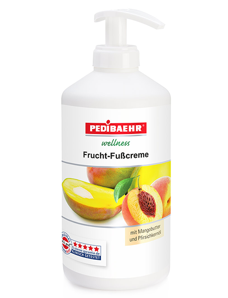 Байер Крем фруктовый с манго и персиковым маслом Baehr PediBaehr Frucht-Fusscreme