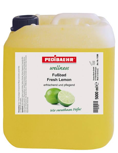 Байер Ванна для ног Свежий Лимон Baehr PediBaehr Duft-Fussbad Fresh Lemon